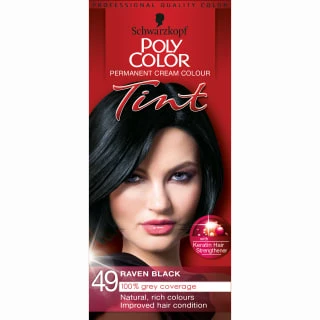 Schwarzkopf Poly Colour Tint - Raven Black 1 Schwarzkopf Poly Colour Tint - Raven Black