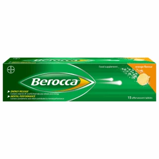 B&M Berocca Orange Energy Effervescent Tablets 15pk 1 B&M Berocca Orange Energy Effervescent Tablets 15pk
