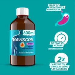 Gaviscon Aniseed 600ml -Pure Glow Deals Store 320768 gaviscon double action anniseed liquid 600ml