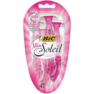 BIC Miss Soleil Disposable Razors 4pk 1 BIC Miss Soleil Disposable Razors 4pk
