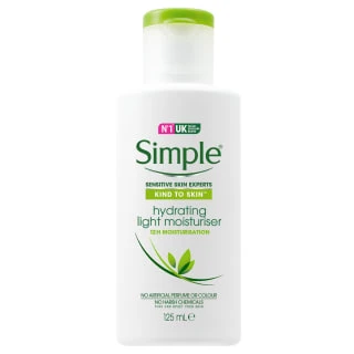 Simple Hydrating Light Moisturiser 125ml 1 Simple Hydrating Light Moisturiser 125ml