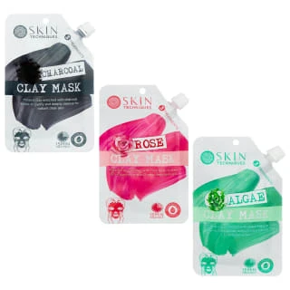 Skin Techniques Clay Face Mask - Charcoal 2 Skin Techniques Clay Face Mask - Charcoal - Image 2