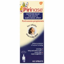 B&M Pirinase Hayfever Relief 60 Sprays