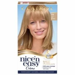 Clairol Nice'n Easy Creme Permanent Hair Dye - 9A Light Ash Blonde