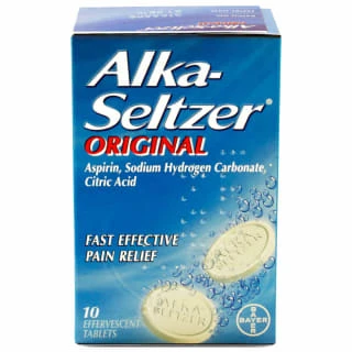 B&M Alka-Seltzer Original Tablets 10pk 2 B&M Alka-Seltzer Original Tablets 10pk - Image 2