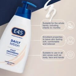 E45 Daily Lotion Skincare 400ml -Pure Glow Deals Store 377296 e45 daily lotion 400ml 3