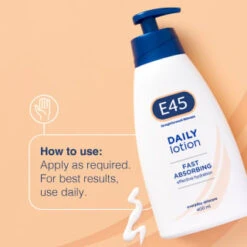E45 Daily Lotion Skincare 400ml -Pure Glow Deals Store 377296 e45 daily lotion 400ml 5