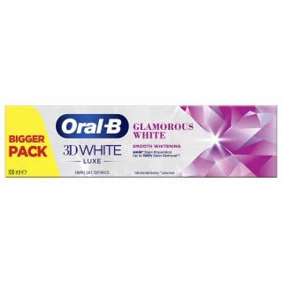Oral B 3D White Luxe Glamorous White Toothpaste 100ml 1 Oral B 3D White Luxe Glamorous White Toothpaste 100ml