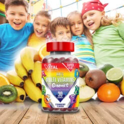 B&M Vital Vitamins Kid's Multi Vitamins Gummies 30pk 8 B&M Vital Vitamins Kid's Multi Vitamins Gummies 30pk -Pure Glow Deals Store 380961 vital vitamins kids multi vitamins gummies 30 gummies 2