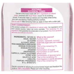 Garnier SkinActive Botanical Toner With Rose Water 200ml -Pure Glow Deals Store 382686 garnier skinactive toner with rose water 200ml 3