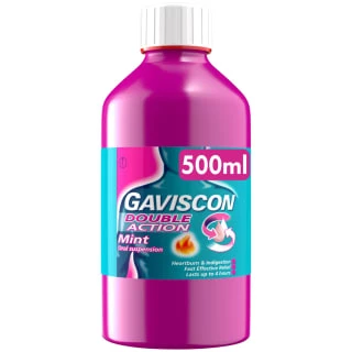 Gaviscon Double Action 500ml - Mint 1 Gaviscon Double Action 500ml - Mint