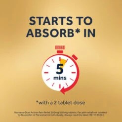 Nuromol Dual Action Pain Relief 200mg/500mg Tablets 6pk -Pure Glow Deals Store 388294 nuromol ibuprofen and paracetamol 6s 6