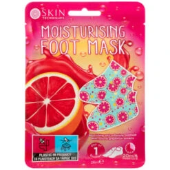 B&M Skin Techniques Moisturising Grapefruit Foot Mask