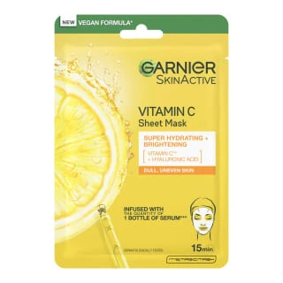 Garnier SkinActive Vitamin C Sheet Mask 1 Garnier SkinActive Vitamin C Sheet Mask