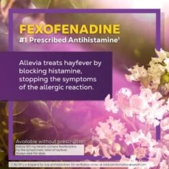 B&M Allevia 120mg Fexofenadine Tablets 7pk -Pure Glow Deals Store 398561 7pk allevia fexofenadine hydrochloride tablets 6