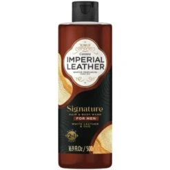 Cussons Imperial Leather Signature Hair & Body Wash For Men 500ml - White Leather & Oud